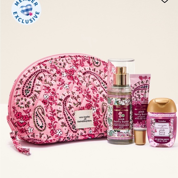 Bath & Body Works Other - Bath and body works Vera Bradley Pink Paisley